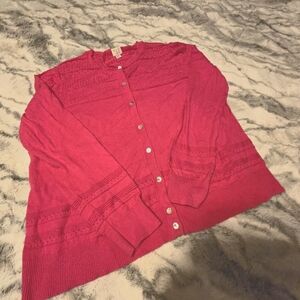 A New Day: Pink Cardigan